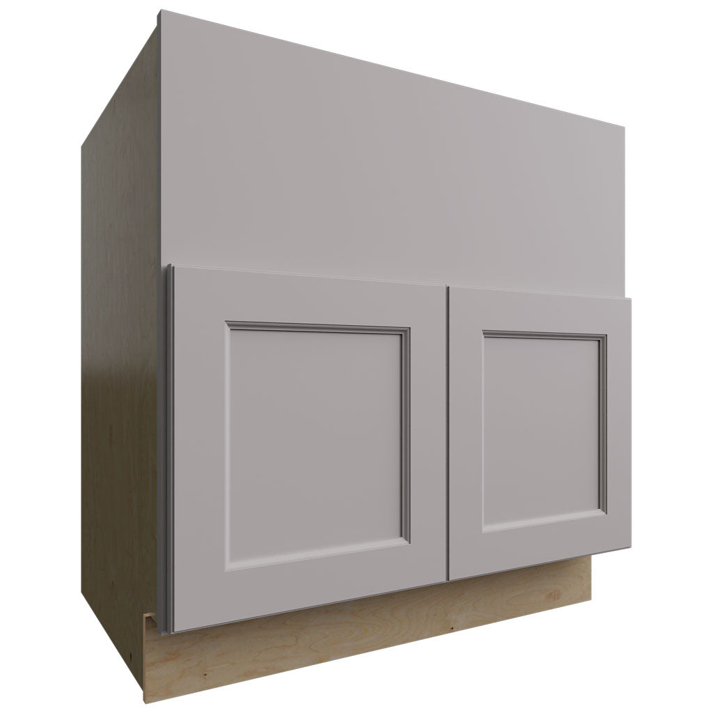 Fabuwood Allure Fusion Nickel 33" W X 34 1/2" H X 24" D Farm Sink Base Cabinet