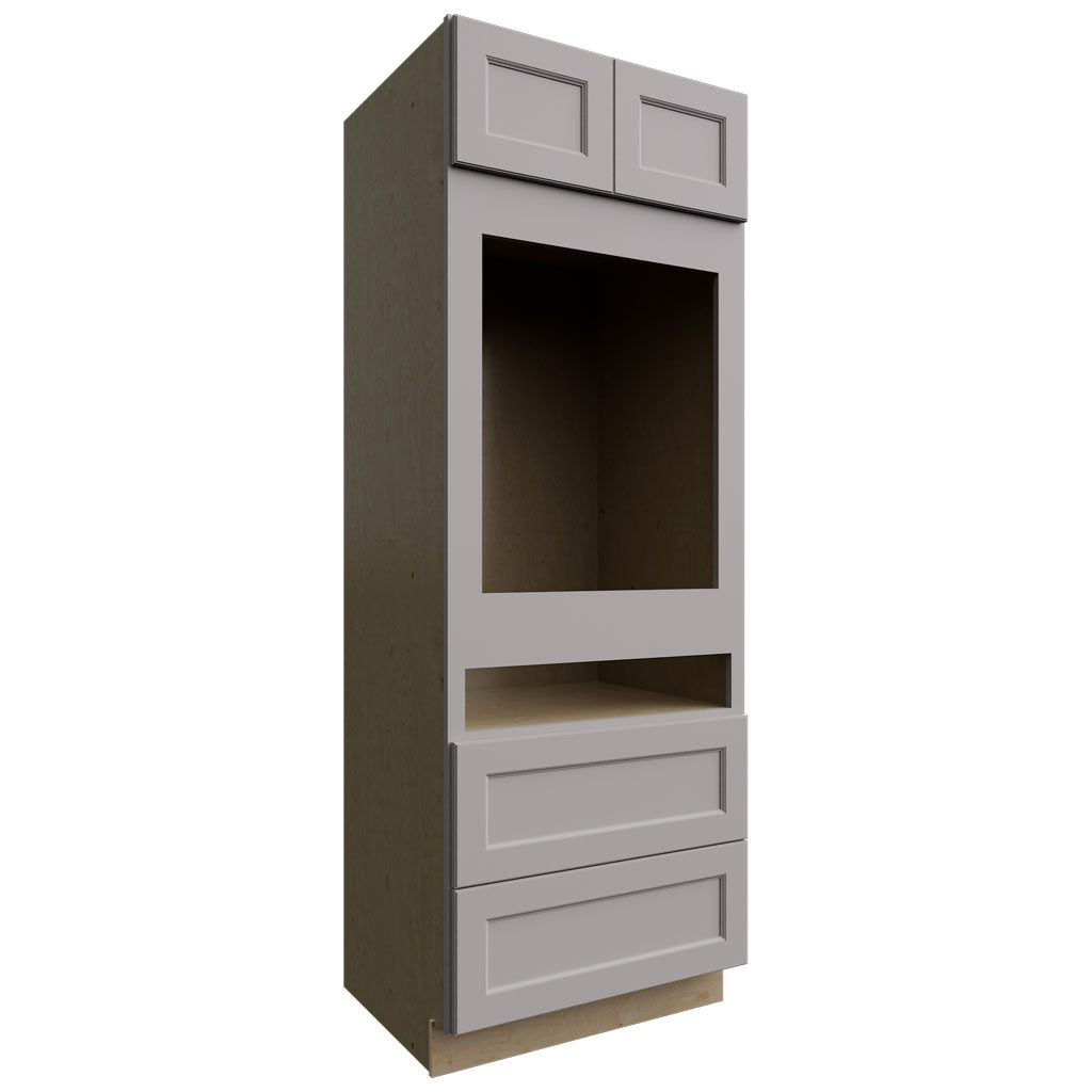Fabuwood Allure Fusion Nickel 33" W X 84" H X 24" D Combo Oven Tall Cabinet