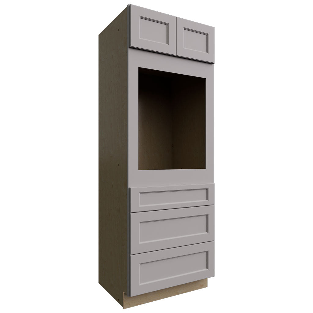 Fabuwood Allure Fusion Nickel 33" W X 84" H X 24" D Single Oven Tall Cabinet