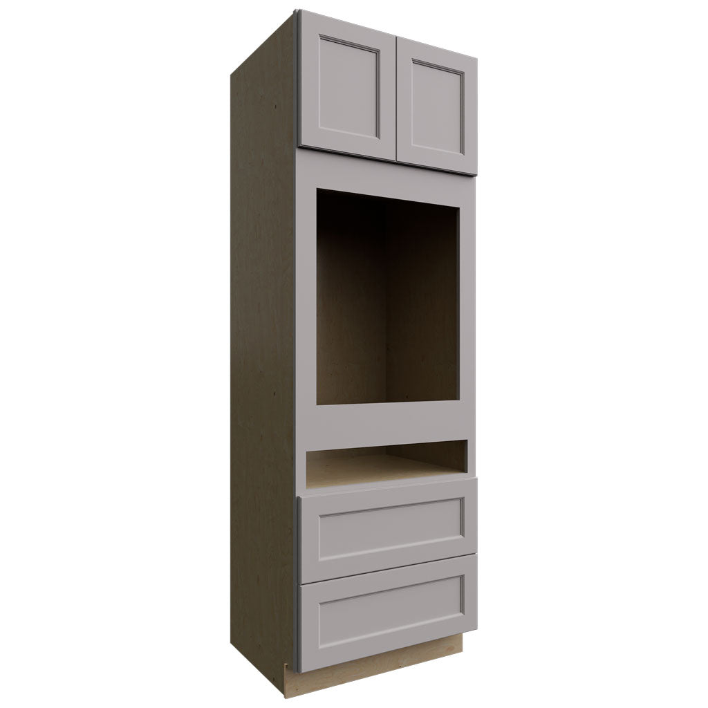 Fabuwood Allure Fusion Nickel 33" W X 90" H X 24" D Combo Oven Tall Cabinet