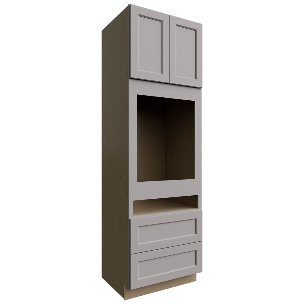 Fabuwood Allure Fusion Nickel 33" W X 96" H X 24" D Combo Oven Tall Cabinet