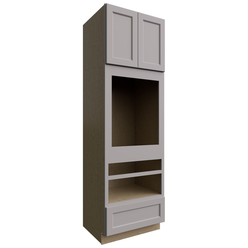 Fabuwood Allure Fusion Nickel 33" W X 96" H X 24" D Double Oven Tall Cabinet