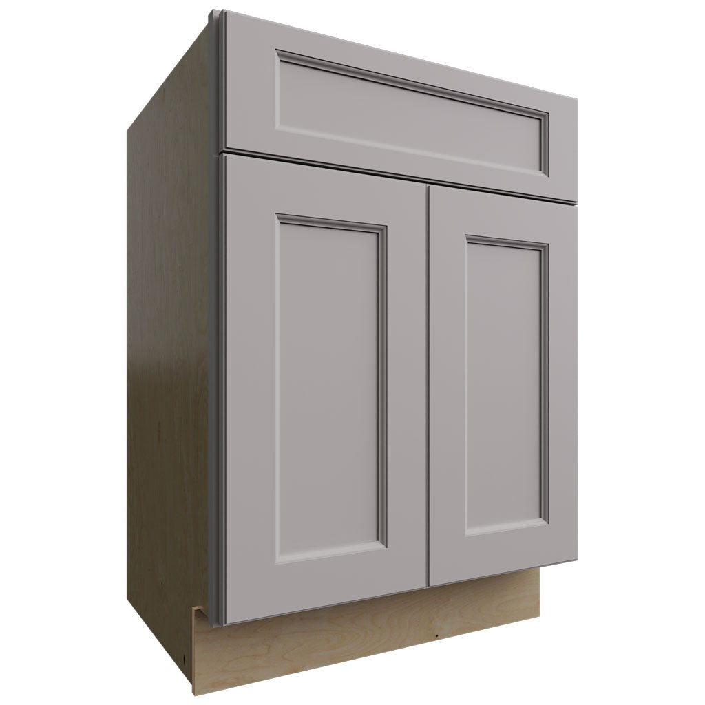Fabuwood Allure Fusion Nickel 24" W X 34 1/2" H X 21" D Vanity Base Cabinet