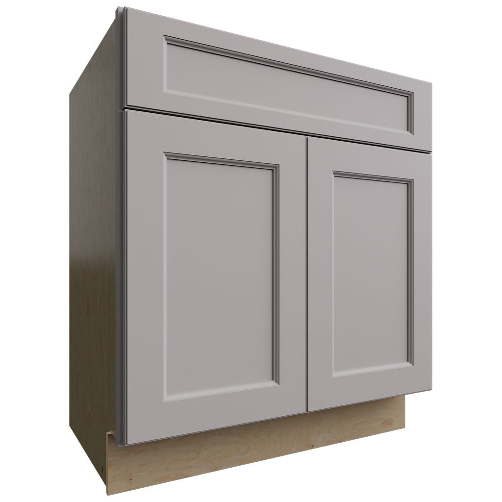 Fabuwood Allure Fusion Nickel 30" W X 34 1/2" H X 21" D Vanity Base Cabinet