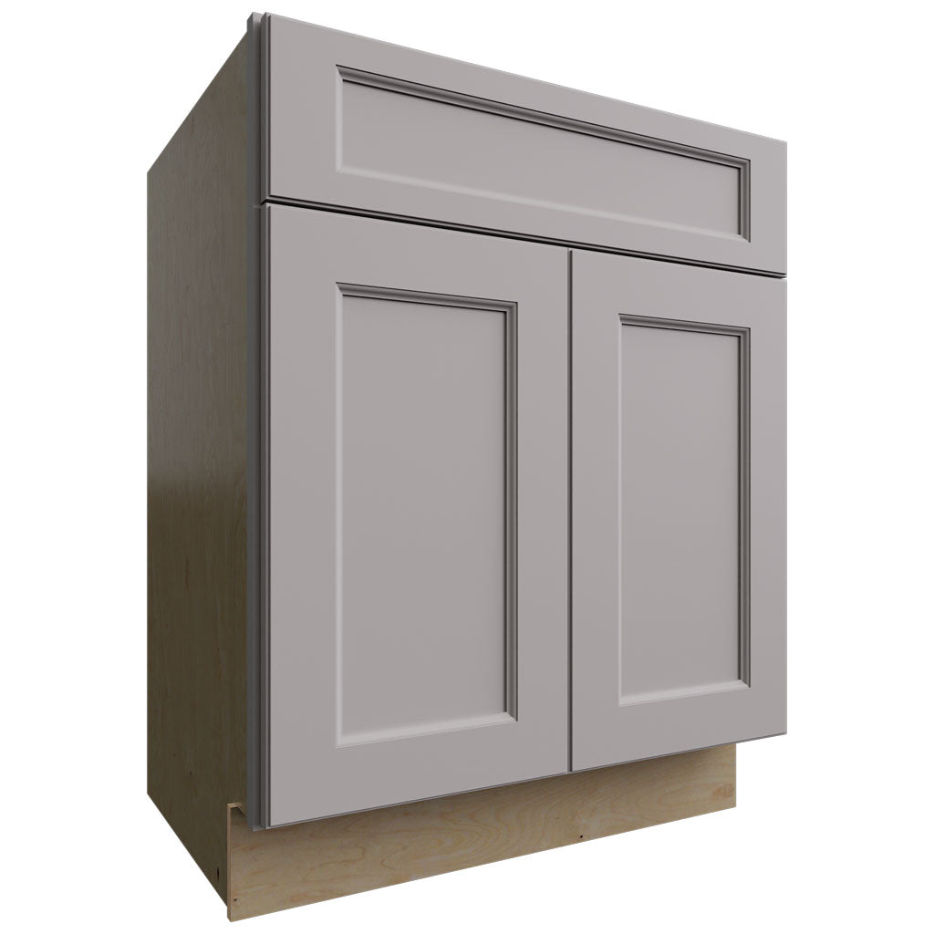 Fabuwood Allure Fusion Nickel 27" W X 34 1/2" H X 21" D Vanity Sink Base Cabinet