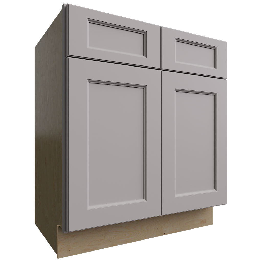 Fabuwood Allure Fusion Nickel 30" W X 34 1/2" H X 21" D Vanity Sink Base Cabinet