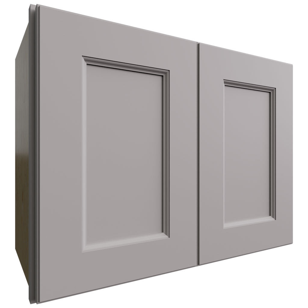 Fabuwood Allure Fusion Nickel 24" W X 18" H X 12" D Double Door Wall Cabinet