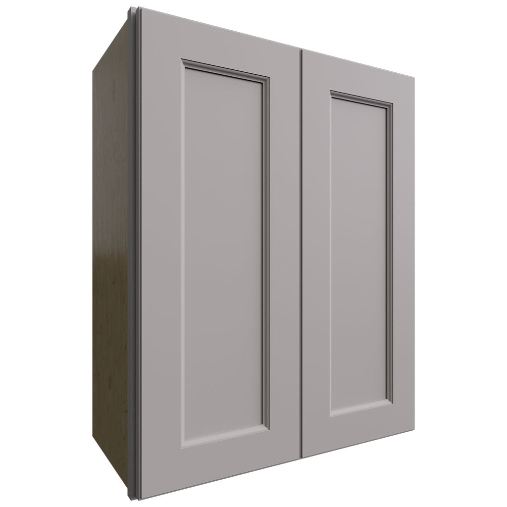 Fabuwood Allure Fusion Nickel 24" W X 30" H X 12" D Double Door Wall Cabinet
