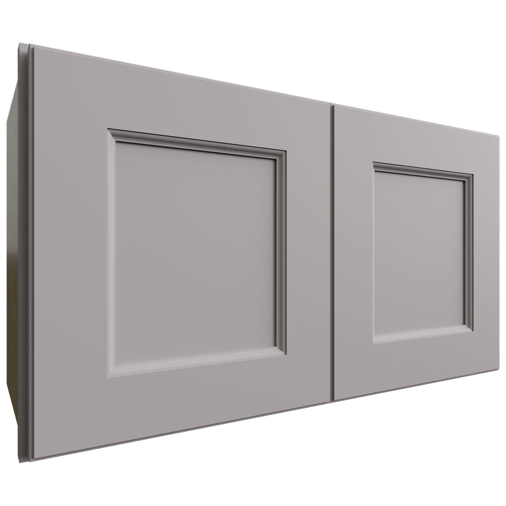 Fabuwood Allure Fusion Nickel 27" W X 15" H X 12" D Double Door Wall Cabinet