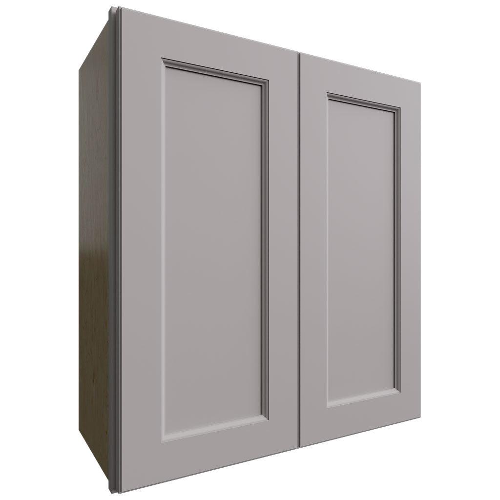 Fabuwood Allure Fusion Nickel 27" W X 30" H X 12" D Double Door Wall Cabinet