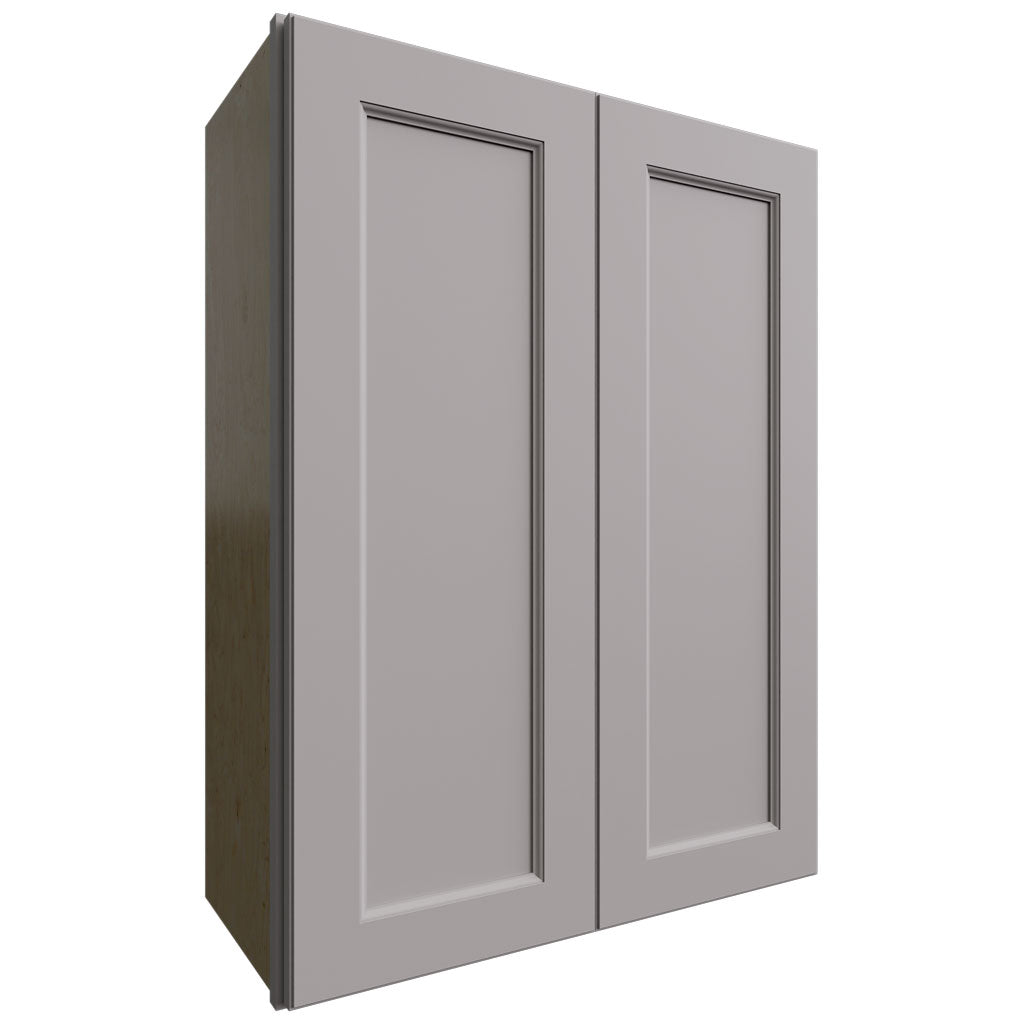 Fabuwood Allure Fusion Nickel 27" W X 36" H X 12" D Double Door Wall Cabinet