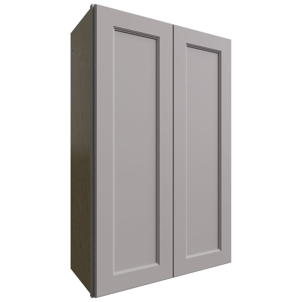 Fabuwood Allure Fusion Nickel 27" W X 42" H X 12" D Double Door Wall Cabinet