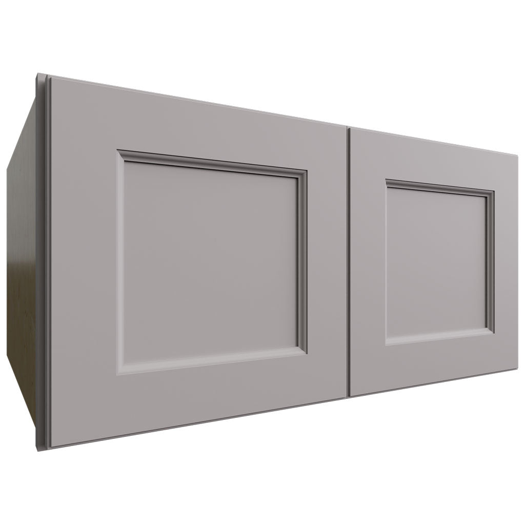 Fabuwood Allure Fusion Nickel 30" W X 15" H X 24" D Double Door Wall Cabinet