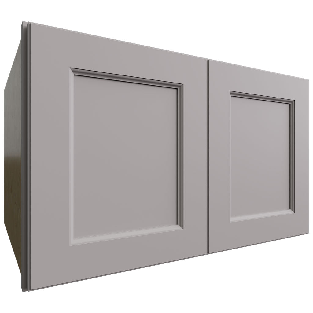 Fabuwood Allure Fusion Nickel 30" W X 18" H X 24" D Double Door Wall Cabinet