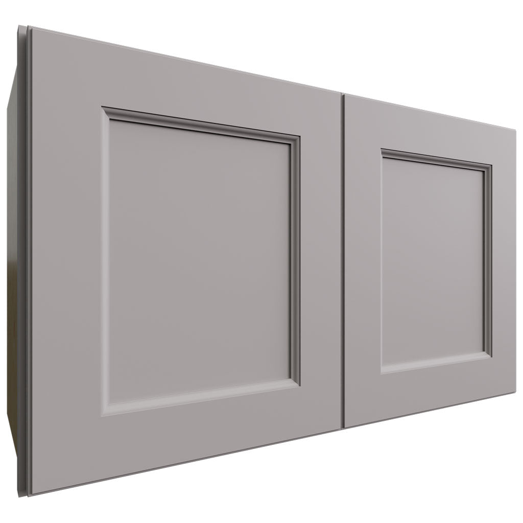 Fabuwood Allure Fusion Nickel 30" W X 18" H X 12" D Double Door Wall Cabinet