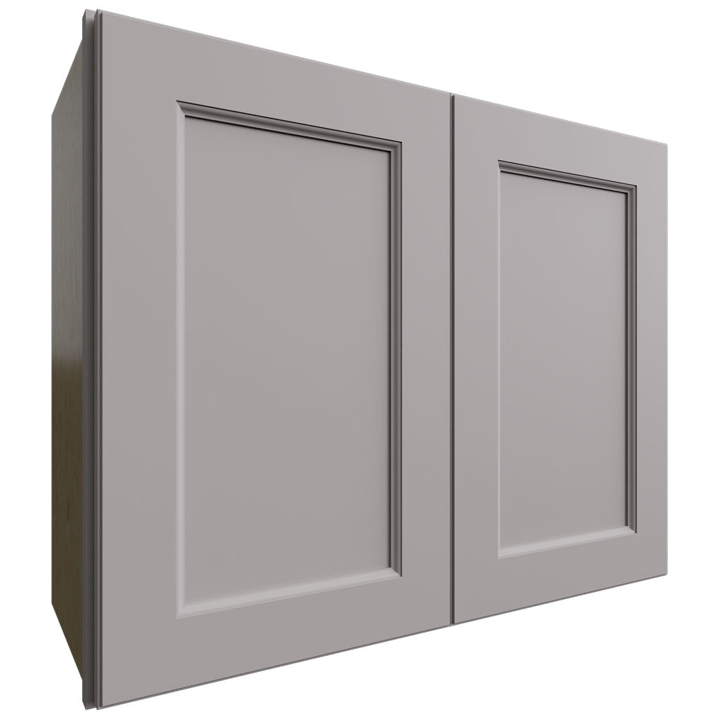 Fabuwood Allure Fusion Nickel 30" W X 24" H X 12" D Double Door Wall Cabinet
