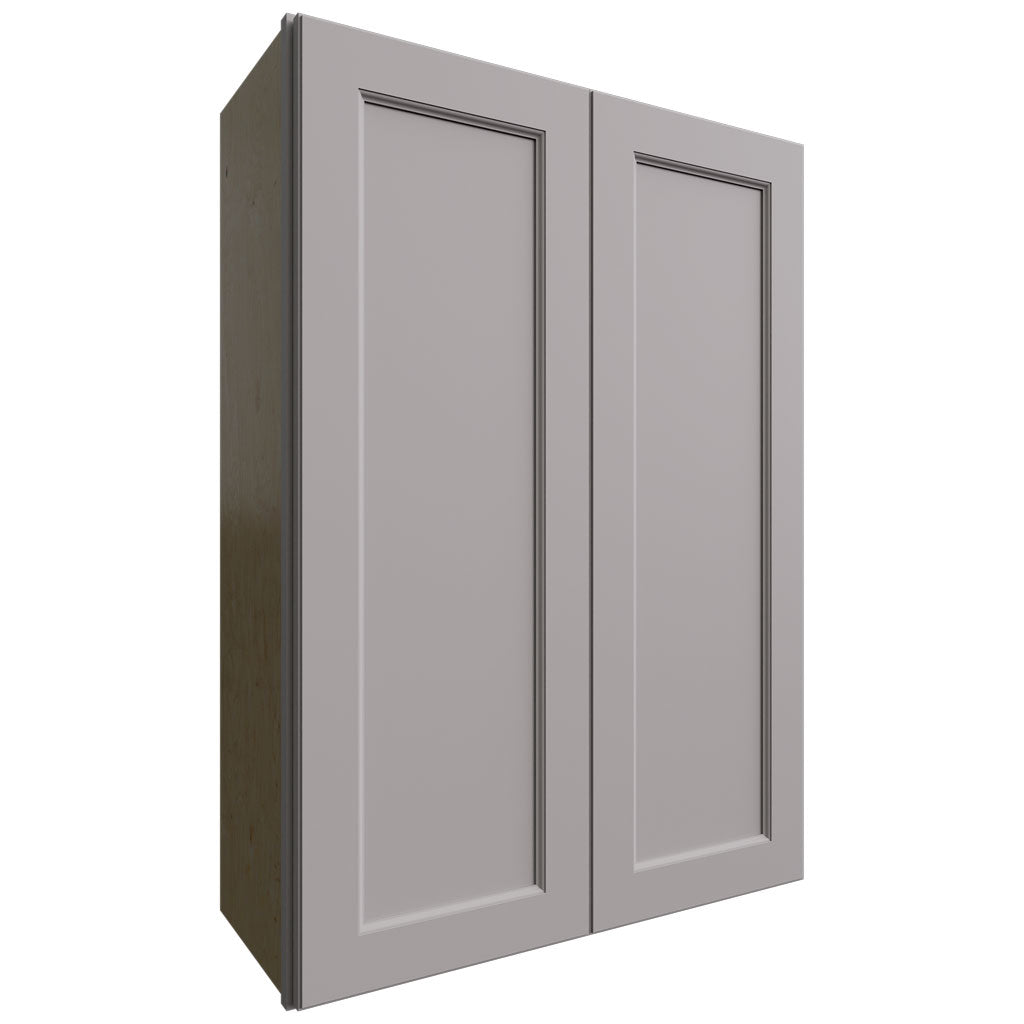 Fabuwood Allure Fusion Nickel 30" W X 42" H X 12" D Double Door Wall Cabinet