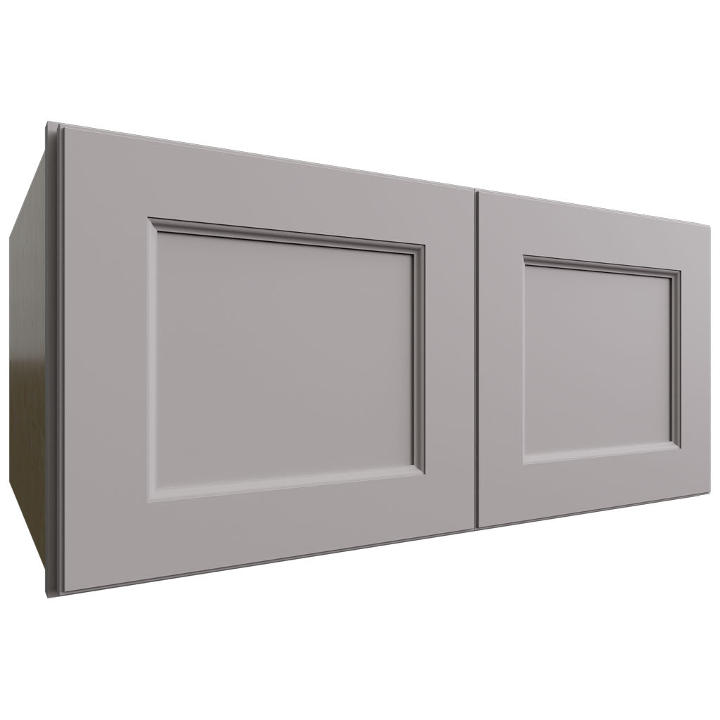 Fabuwood Allure Fusion Nickel 33" W X 15" H X 24" D Double Door Wall Cabinet