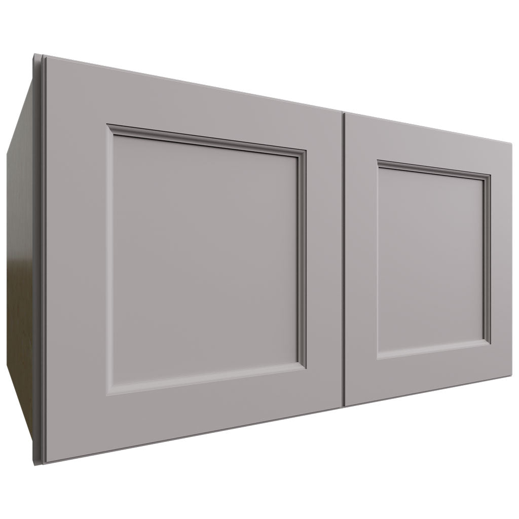 Fabuwood Allure Fusion Nickel 33" W X 18" H X 24" D Double Door Wall Cabinet