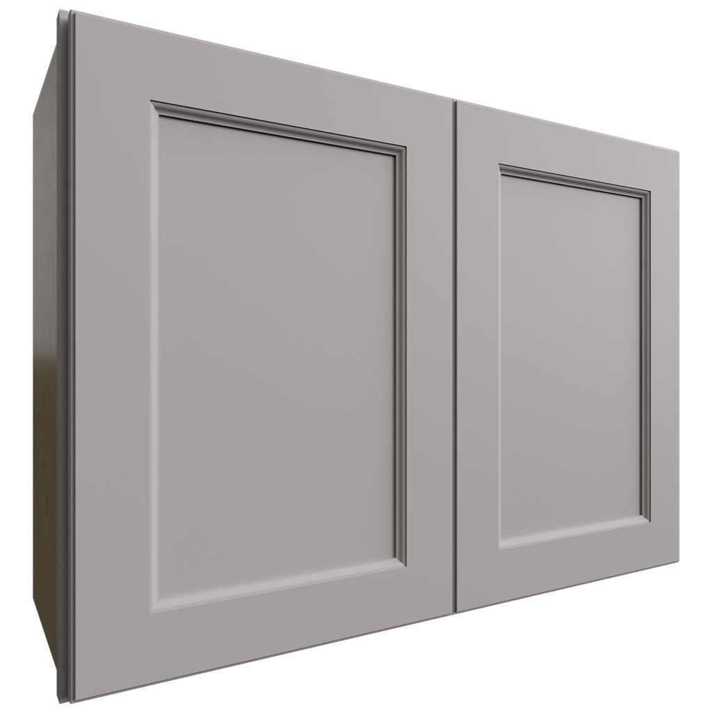 Fabuwood Allure Fusion Nickel 33" W X 24" H X 12" D Double Door Wall Cabinet