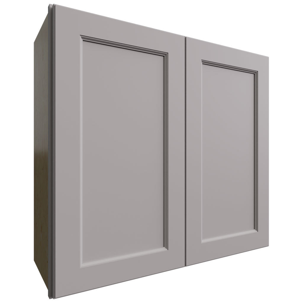 Fabuwood Allure Fusion Nickel 33" W X 30" H X 12" D Double Door Wall Cabinet