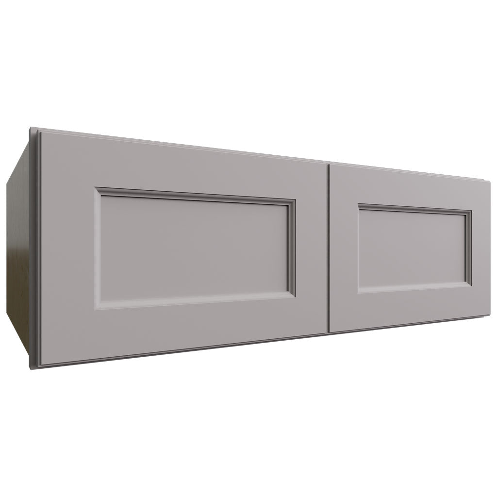 Fabuwood Allure Fusion Nickel 36" W X 12" H X 24" D Double Door Wall Cabinet