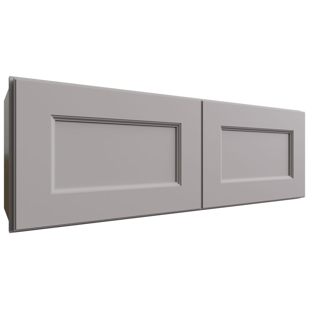 Fabuwood Allure Fusion Nickel 36" W X 12" H X 12" D Double Door Wall Cabinet