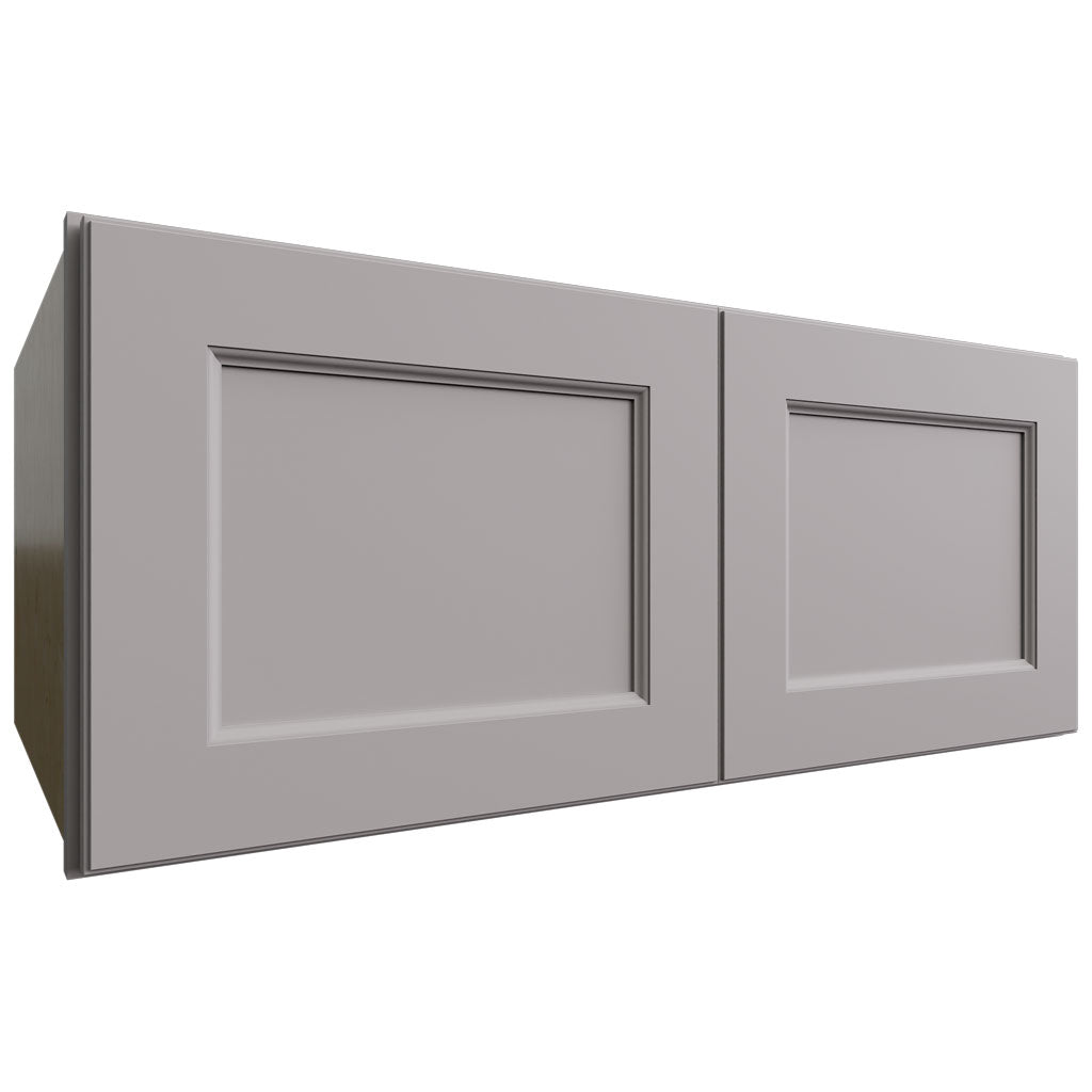 Fabuwood Allure Fusion Nickel 36" W X 15" H X 24" D Double Door Wall Cabinet