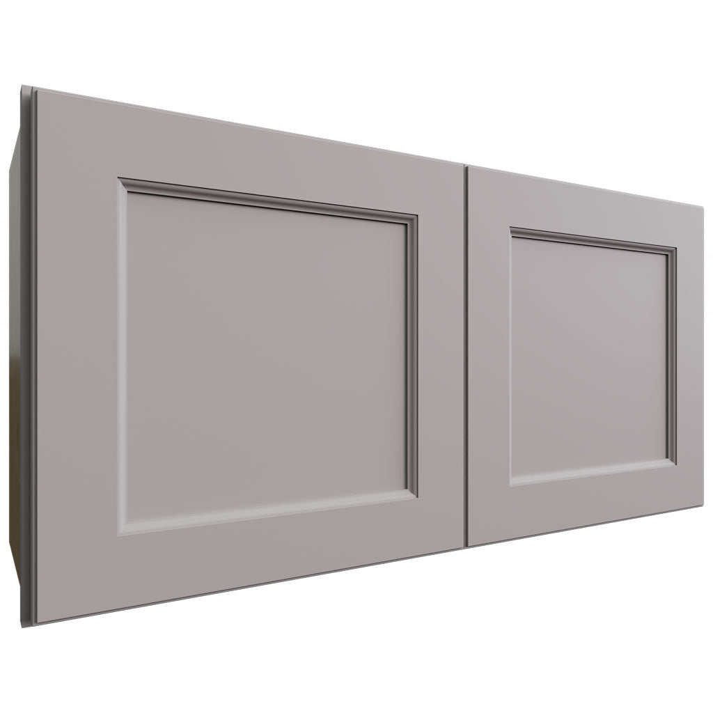 Fabuwood Allure Fusion Nickel 36" W X 18" H X 12" D Double Door Wall Cabinet