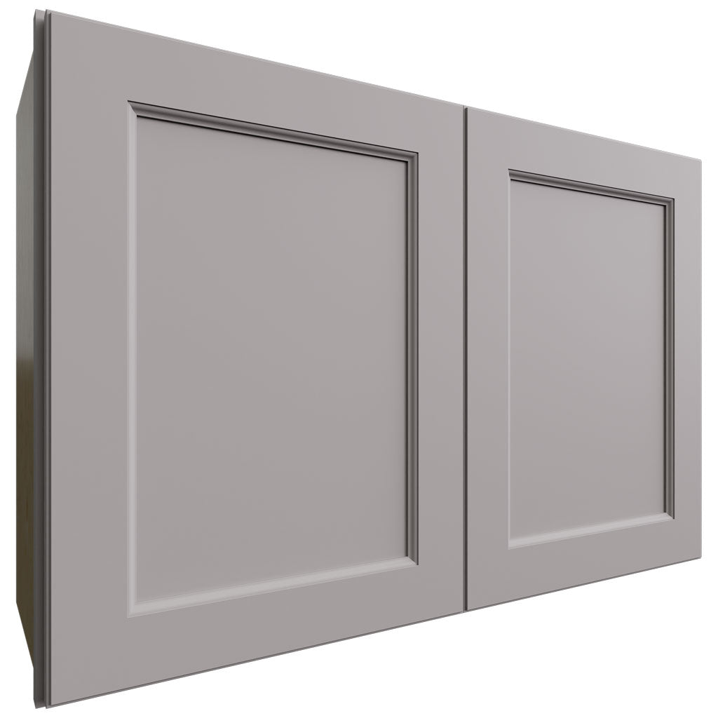 Fabuwood Allure Fusion Nickel 36" W X 24" H X 12" D Double Door Wall Cabinet