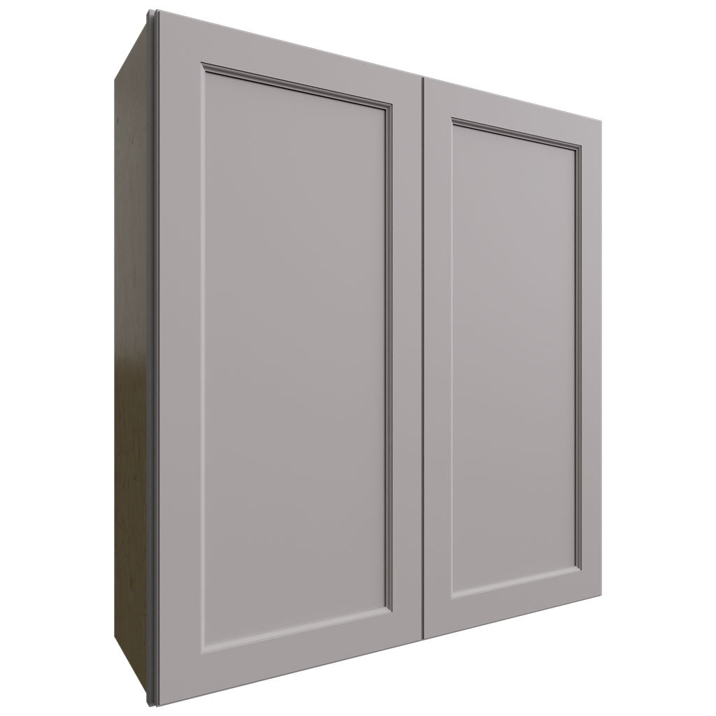 Fabuwood Allure Fusion Nickel 39" W X 42" H X 12" D Double Door Wall Cabinet