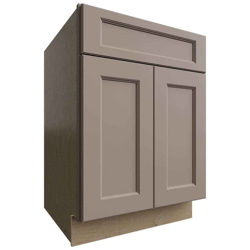 Fabuwood Allure Fusion Oyster 24" W X 34 1/2" H X 24" D Double Door Base Cabinet