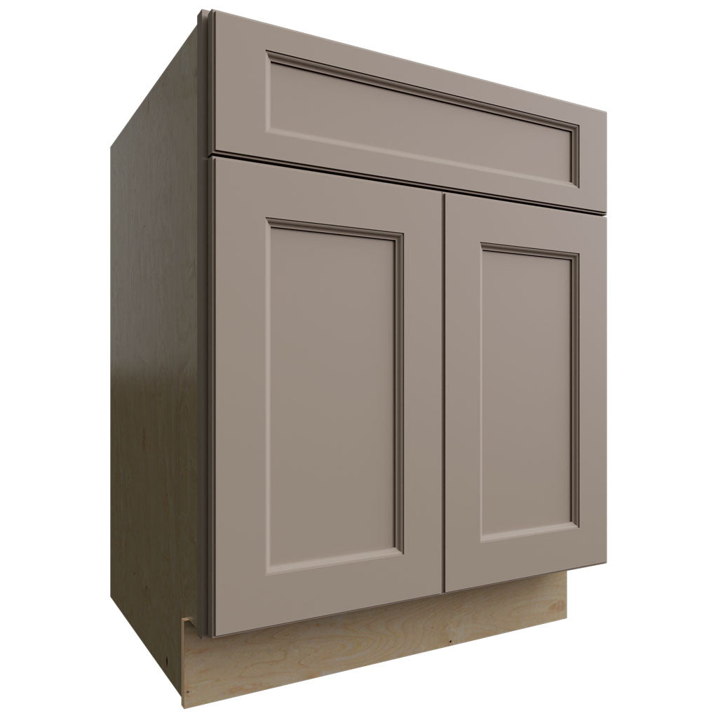 Fabuwood Allure Fusion Oyster 27" W X 34 1/2" H X 24" D Double Door Base Cabinet