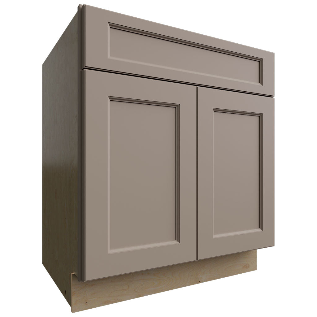 Fabuwood Allure Fusion Oyster 30" W X 34 1/2" H X 24" D Double Door Base Cabinet