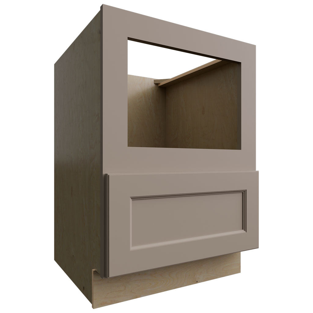 Fabuwood Allure Fusion Oyster 24" W X 34 1/2" H X 24" D Base Microwave Cabinet
