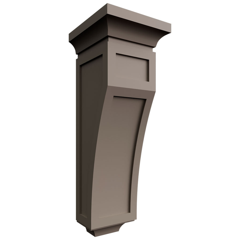 Fabuwood Allure Fusion Oyster 5 1/4" W X 12 1/2" H X 4 1/2" D Wall Corbels
