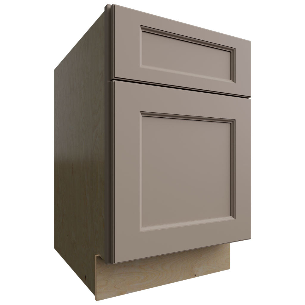 Fabuwood Allure Fusion Oyster 18" W X 28 1/2" H X 21" D File Drawer Base Cabinet