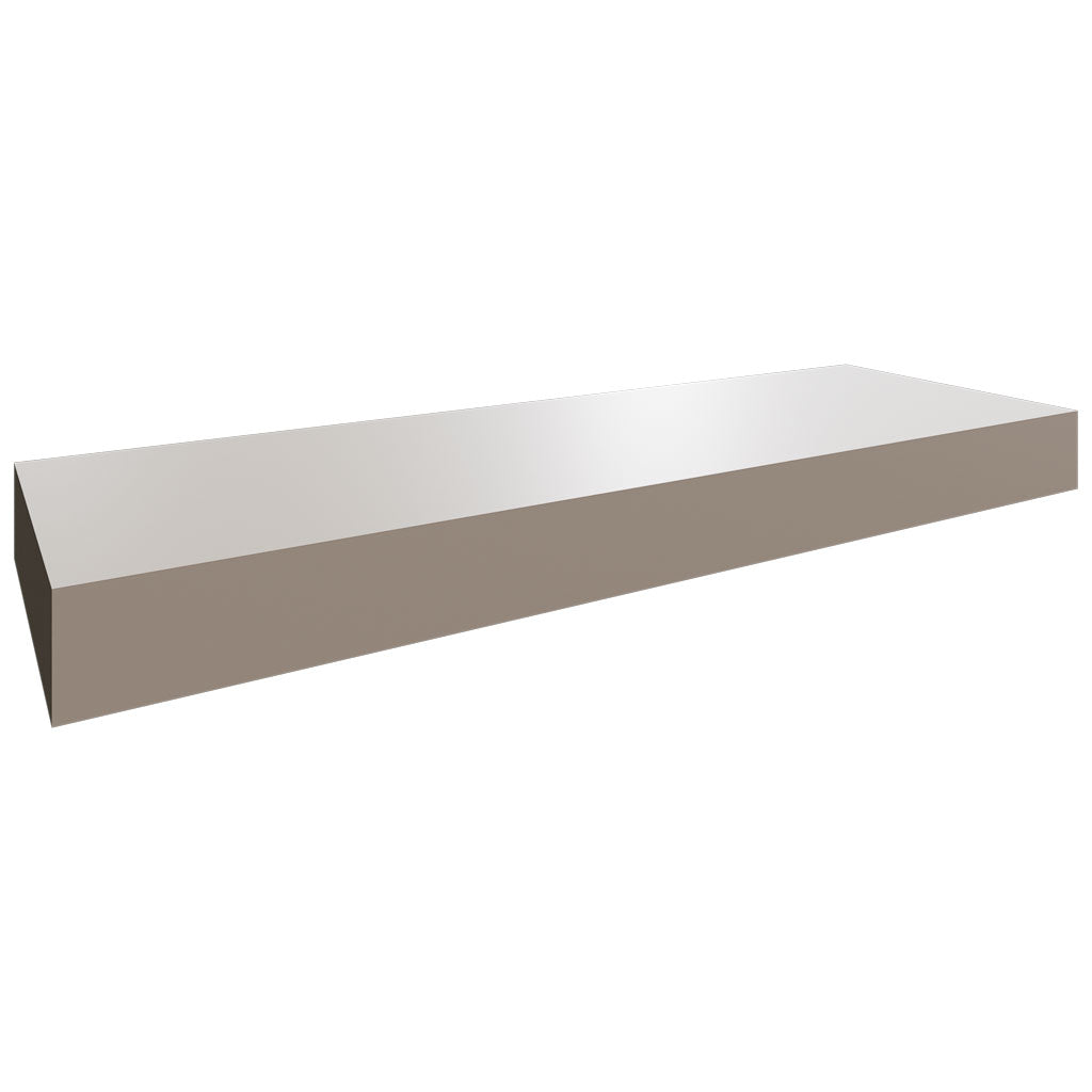 Fabuwood Allure Fusion Oyster 30" W X 2 1/2" H X 10" D Floating Shelf