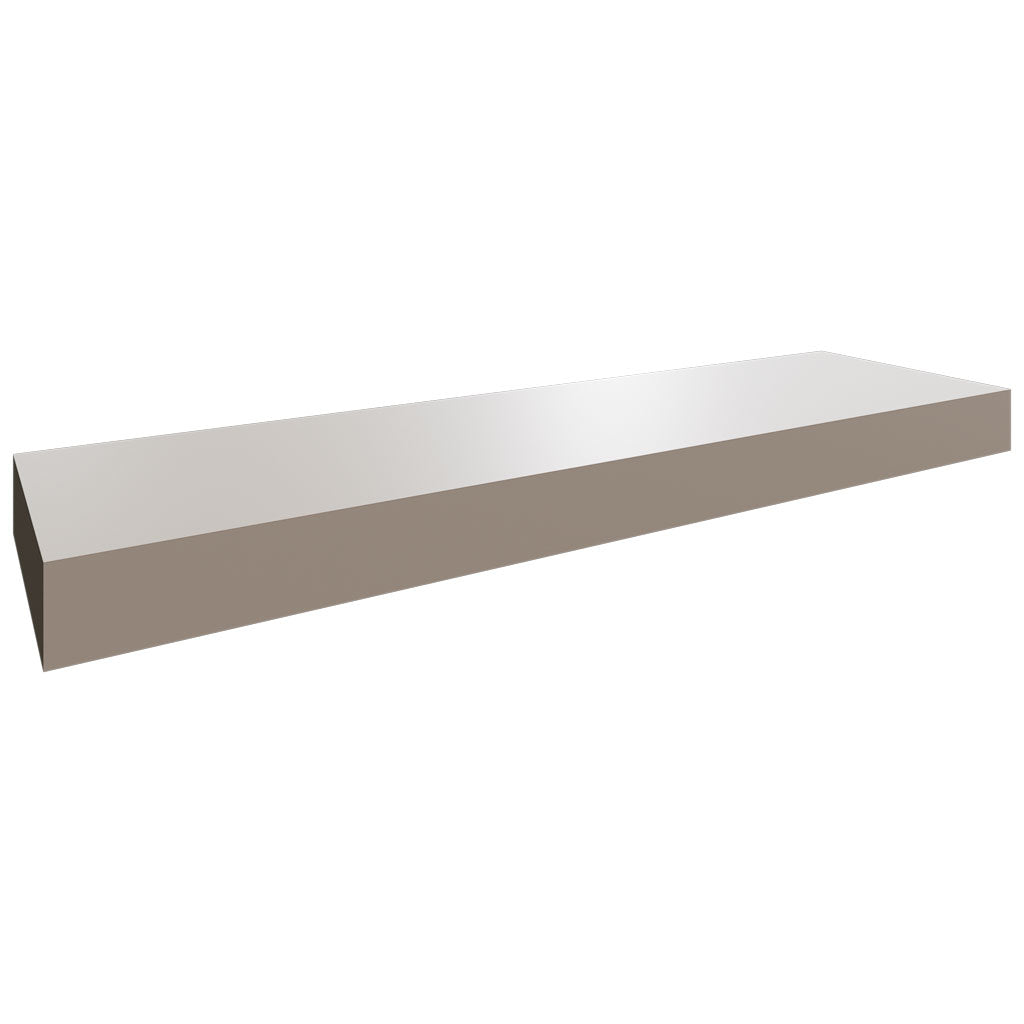 Fabuwood Allure Fusion Oyster 36" W X 2 1/2" H X 10" D Floating Shelf
