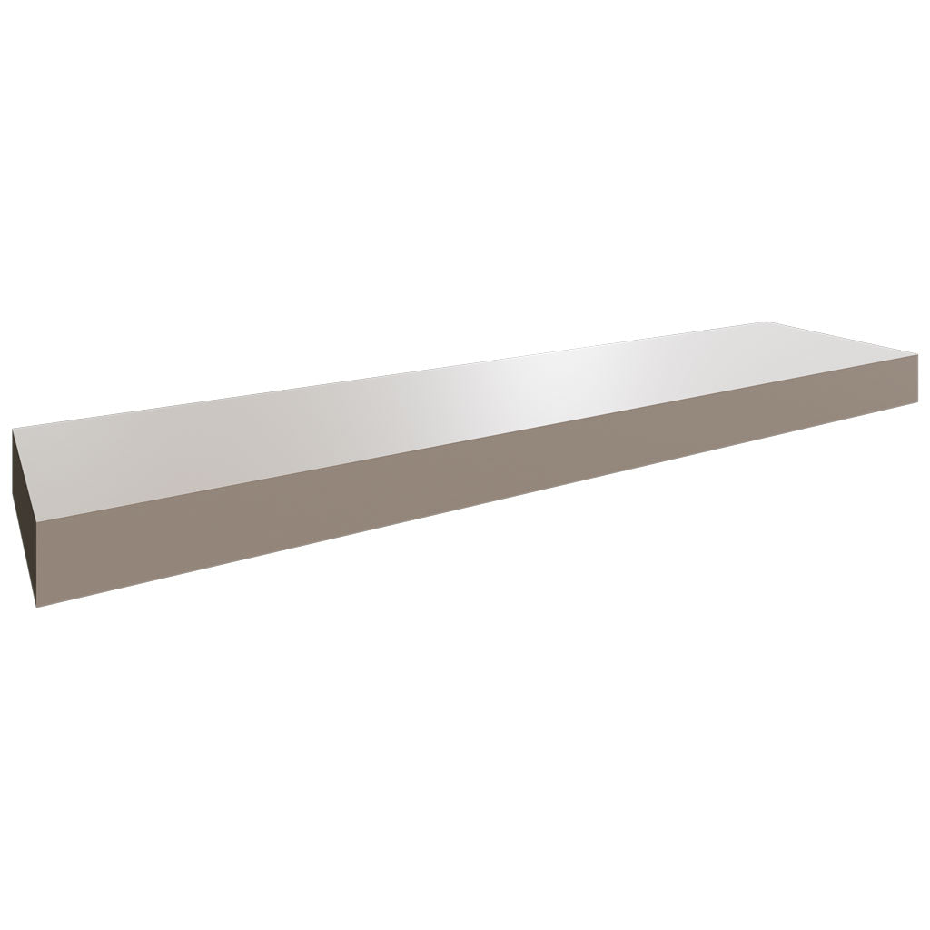 Fabuwood Allure Fusion Oyster 42" W X 2 1/2" H X 10" D Floating Shelf