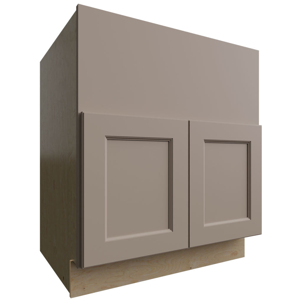 Fabuwood Allure Fusion Oyster 30" W X 34 1/2" H X 24" D Farm Sink Base Cabinet