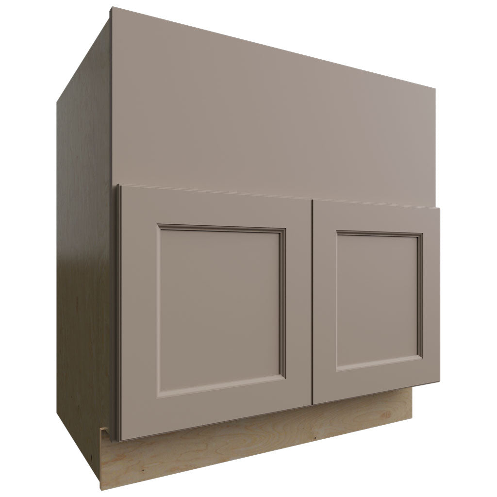 Fabuwood Allure Fusion Oyster 33" W X 34 1/2" H X 24" D Farm Sink Base Cabinet