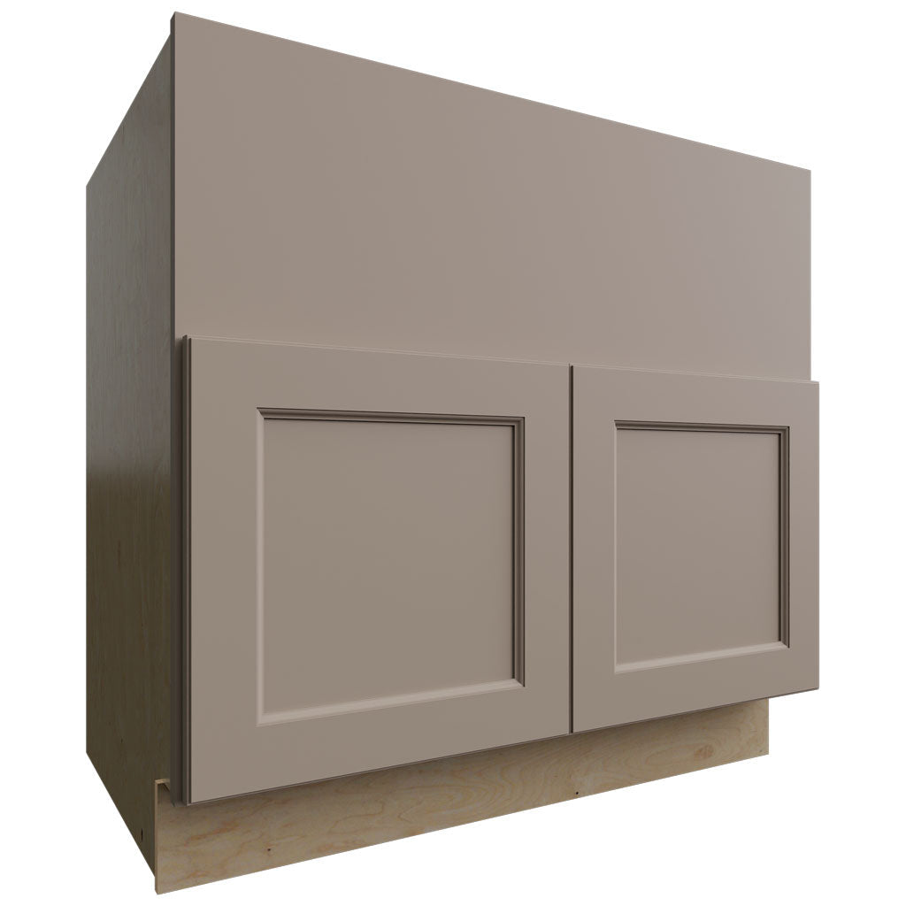 Fabuwood Allure Fusion Oyster 36" W X 34 1/2" H X 24" D Farm Sink Base Cabinet