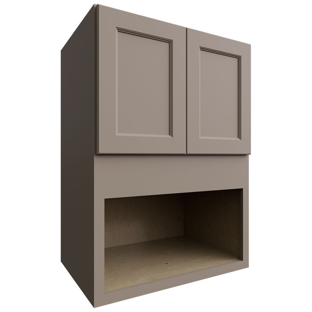 Fabuwood Allure Fusion Oyster 30" W X 42" H X 21" D Microwave Cabinet