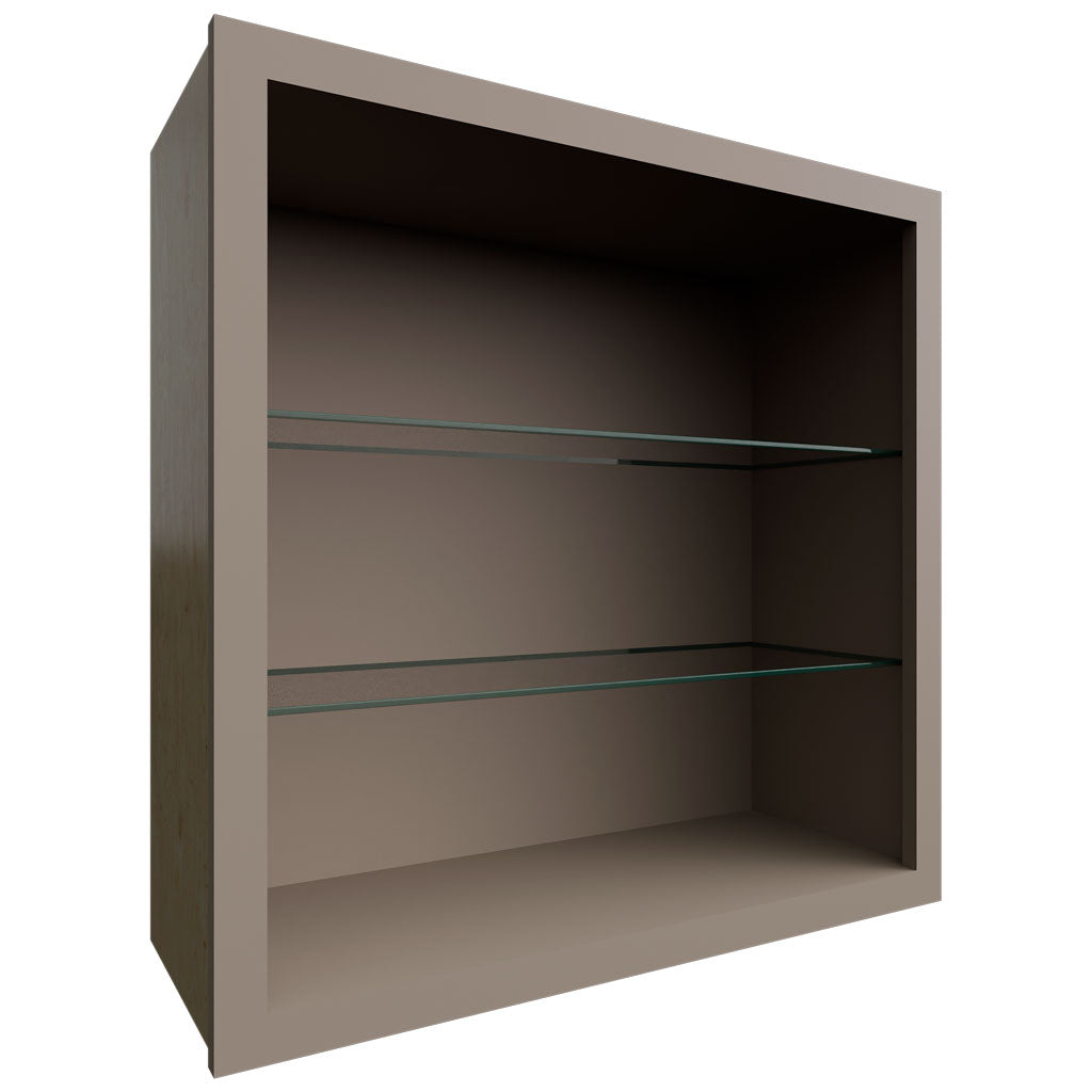 Fabuwood Allure Fusion Oyster 30" W X 30" H X 12" D Wall No Door Cabinet