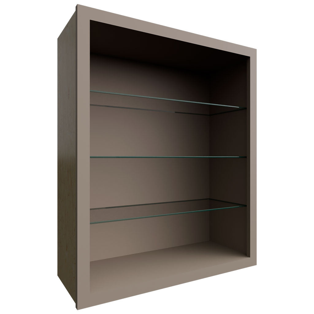 Fabuwood Allure Fusion Oyster 30" W X 36" H X 12" D Wall No Door Cabinet