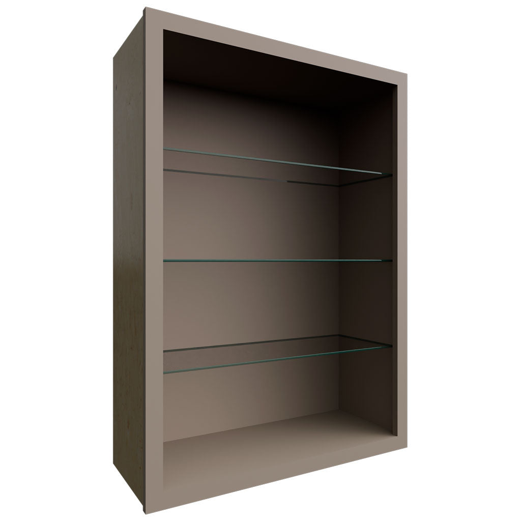 Fabuwood Allure Fusion Oyster 30" W X 42" H X 12" D Wall No Door Cabinet