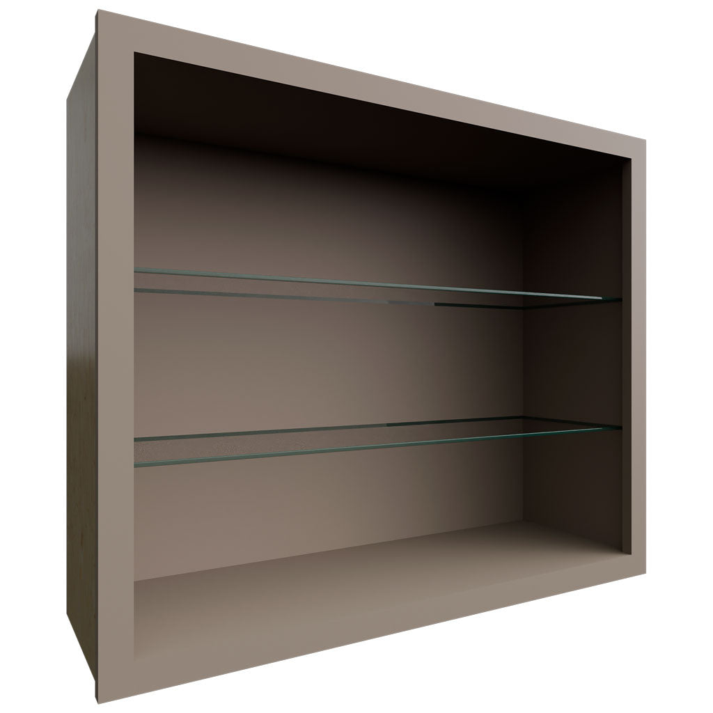 Fabuwood Allure Fusion Oyster 36" W X 30" H X 12" D Wall No Door Cabinet