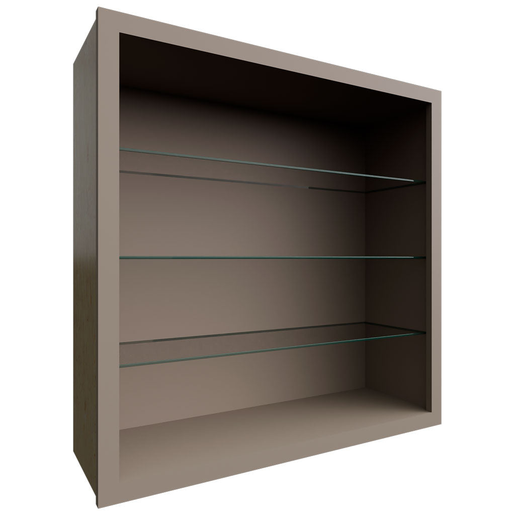 Fabuwood Allure Fusion Oyster 36" W X 36" H X 12" D Wall No Door Cabinet