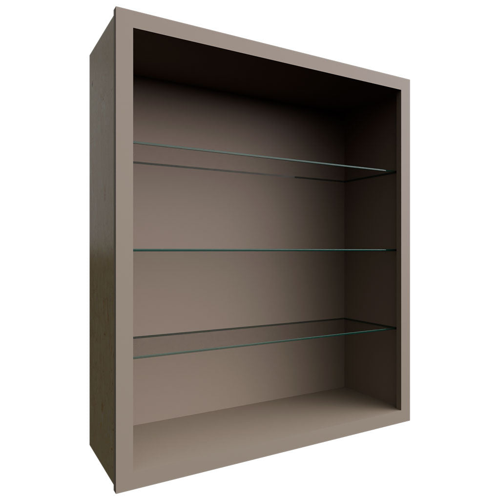 Fabuwood Allure Fusion Oyster 36" W X 42" H X 12" D Wall No Door Cabinet